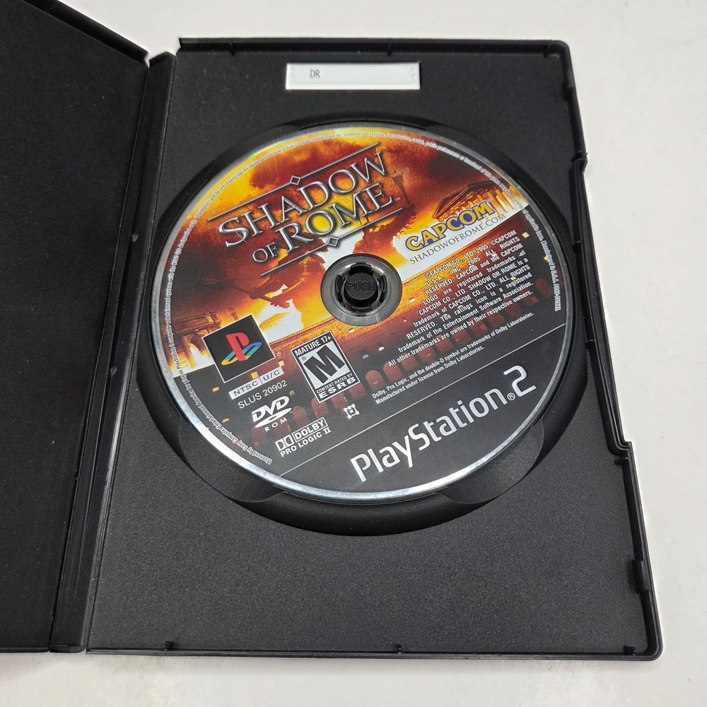 Capcom Shadow of Rome PS2 PlayStation 2 SLUS 20902 Action Stealth Game Disc Only